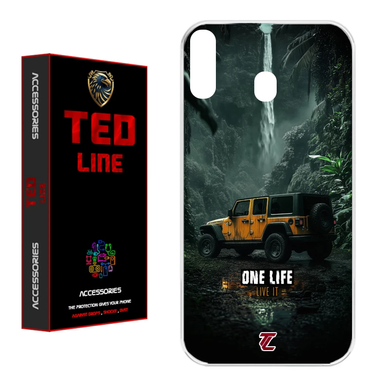 کاور تد لاین طرح ماشین آفرود کد 1119 مناسب برای گوشی موبایل سامسونگ Galaxy A20 / A30