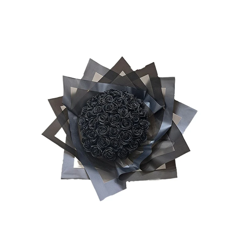 گل مصنوعی مدل دسته گل روبانی فول شاین معطر