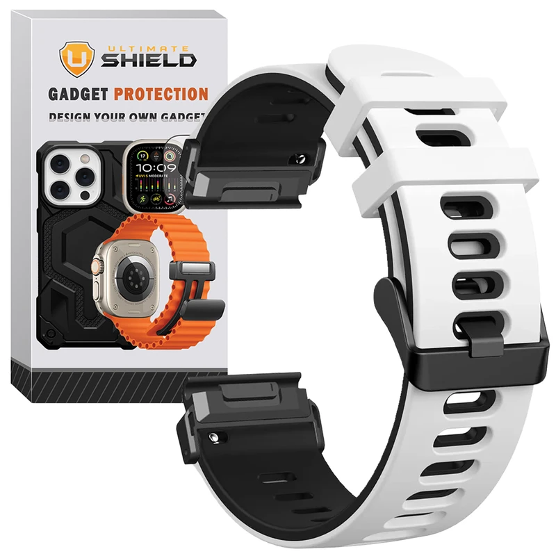 بند آلتیمیت شیلد مدل Hike GRM20 مناسب برای ساعت هوشمند گارمین Fenix 8 43mm / Descent MK3 43mm / Descent MK3i 43mm / Instinct 2S (20mm)