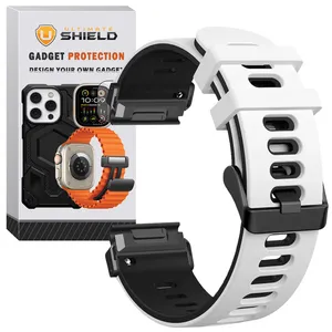 Ultimate Shield Hike GRM26 Band Compatible with Garmin Enduro / Enduro 2 / Enduro 3 / Tactix 7 / Tactix Delta / D2 Delta (size 26mm) Smartwatch
