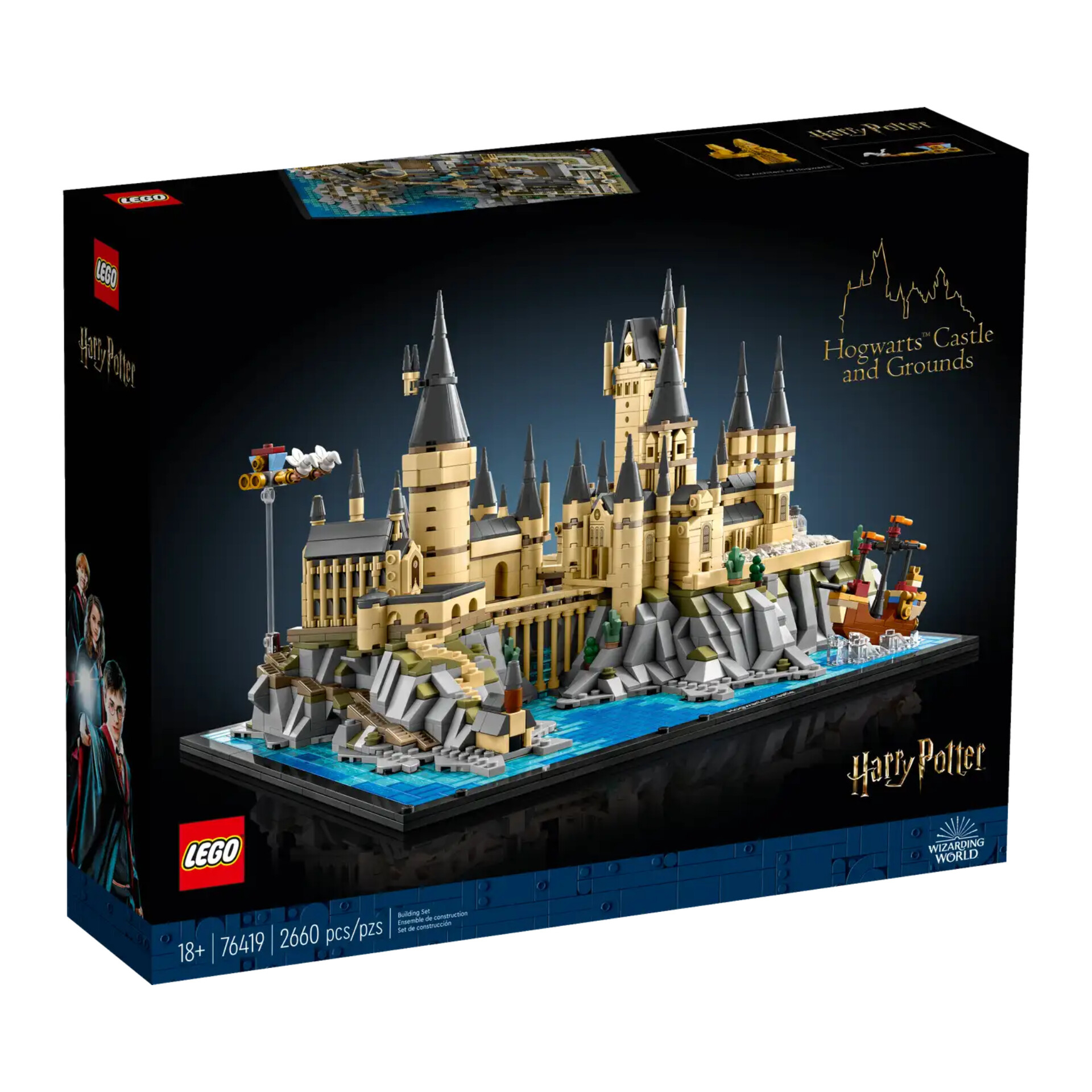 لگو سری هر‌ی‌پاتر مدل Hogwarts™ Castle and Grounds کد 76419