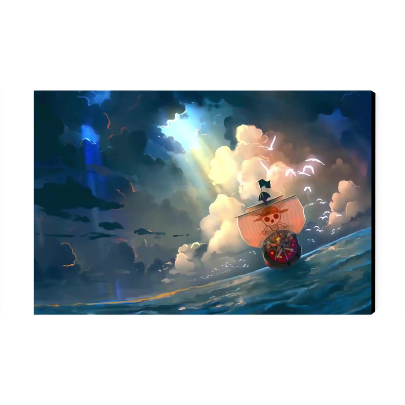 تابلو شاسی عرش مدل فانتزی انیمه وان پیس One Pieceکد As4080