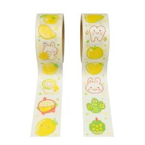 چسب کاغذی مدل واشی عرض 2.5 سانتی متر کد NO.1 بسته 2 عددی