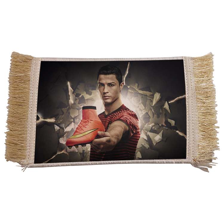 فرش ماشینی دیوارکوب مدل رونالدو کد 128