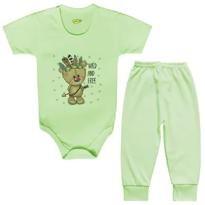 ست بادی و شلوار نوزادی کارانس مدل BSTG-3245