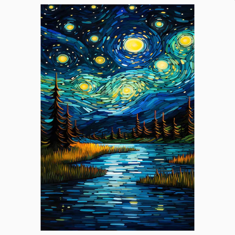 فرش پارچه‌ای مدل فرشینه طرح رودخانه آرام کد AR3059071