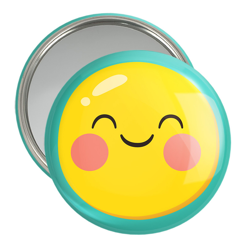 آینه جیبی خندالو مدل ایموجی Emoji  کد 3005