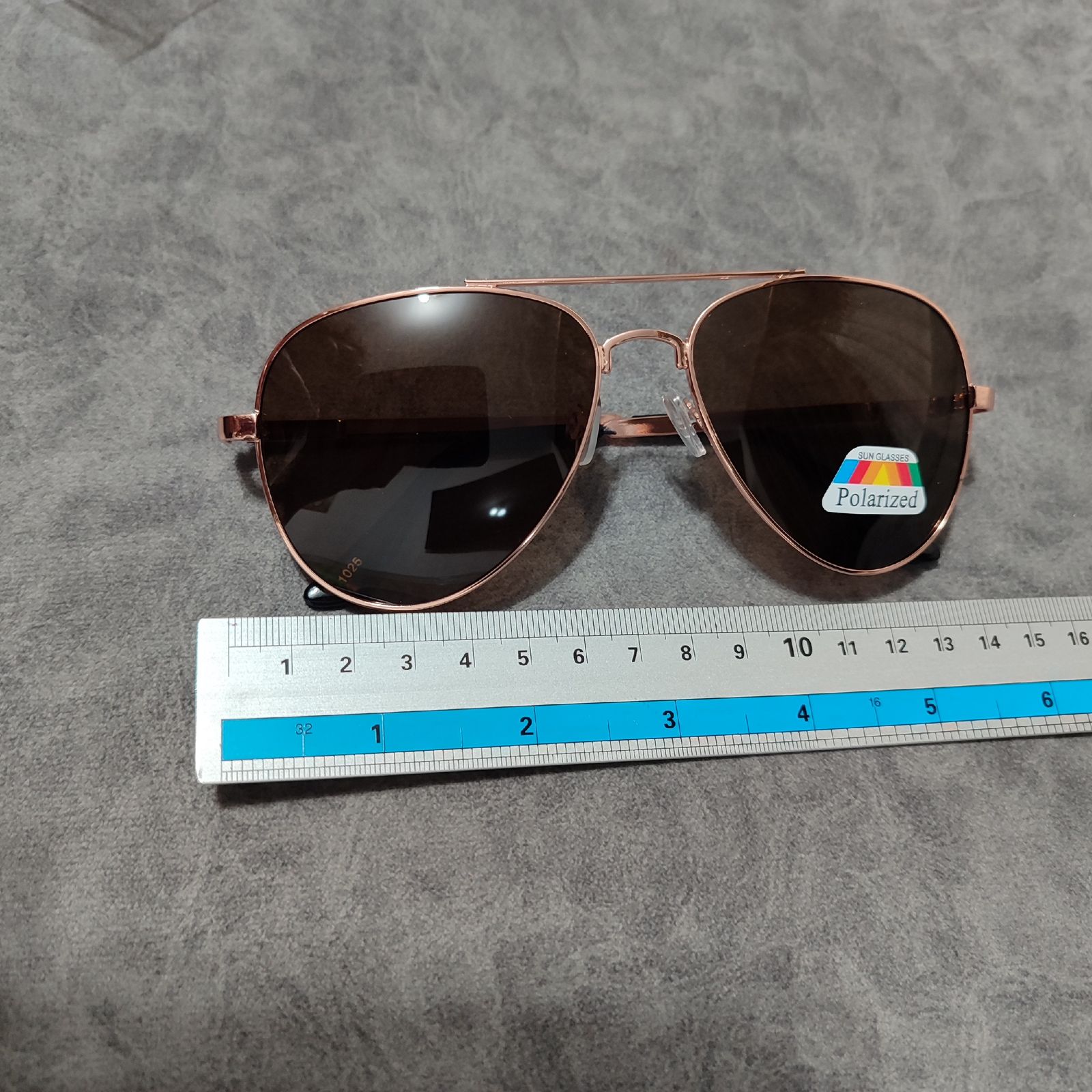 عینک آفتابی مردانه مدل خلبانی کد 0131 UV400 -  - 9