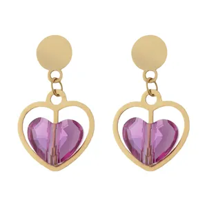 گوشواره طلا 18 عیار زنانه مایا ماهک مدل ME0881