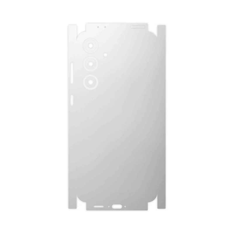 برچسب پوششی ماهوت مدل Matte-White-FullSkin مناسب برای گوشی موبایل سامسونگ Galaxy S24 FE