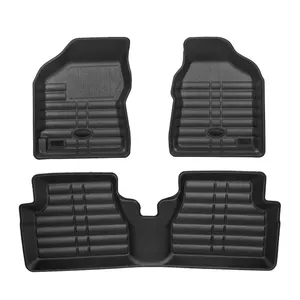 Faux Leather 3D Car Floor Mats for Tiba 2
