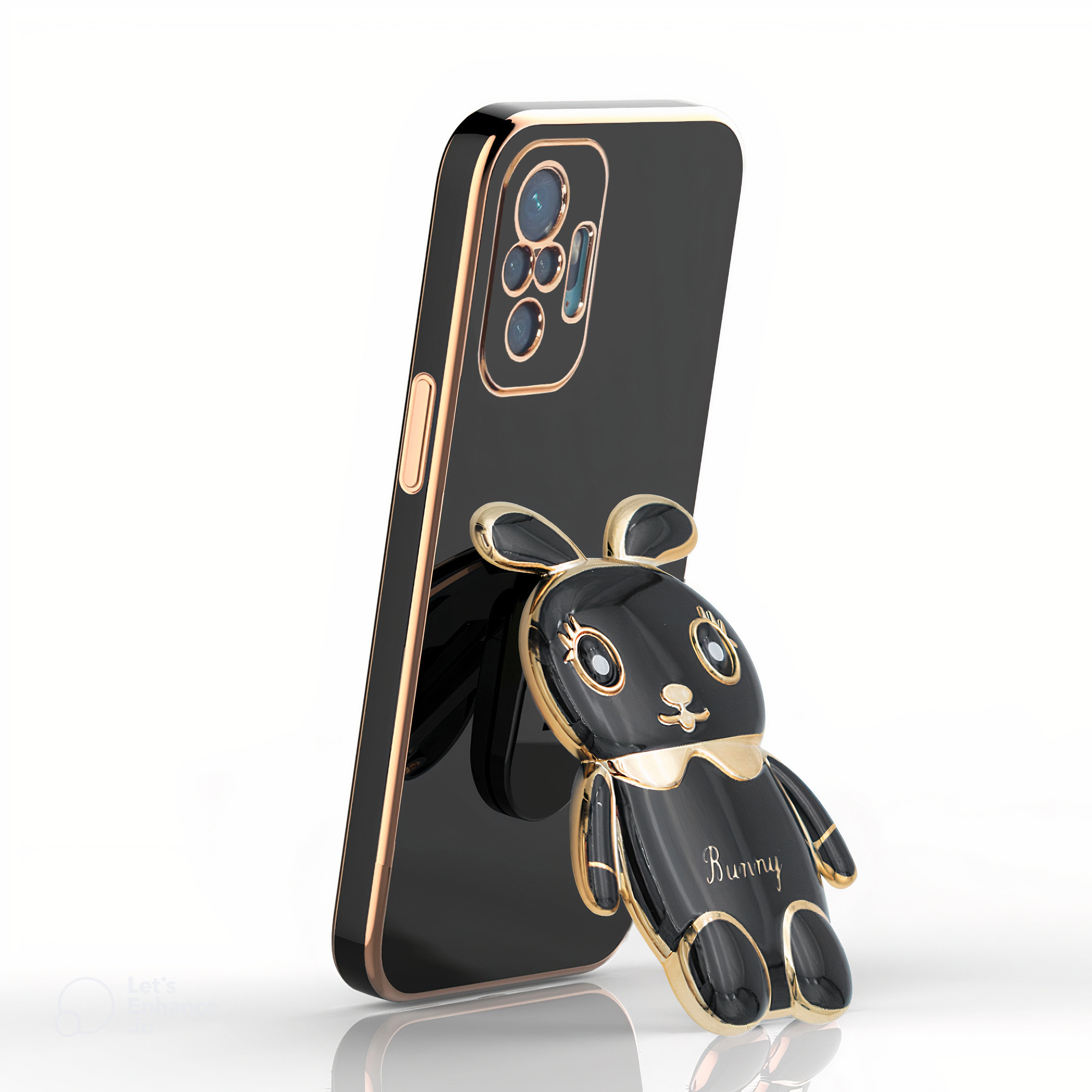 کاور اسپارتان مدل Bunny مناسب برای گوشی موبایل شیائومی Redmi Note 10 Pro به همراه بند نگهدارنده