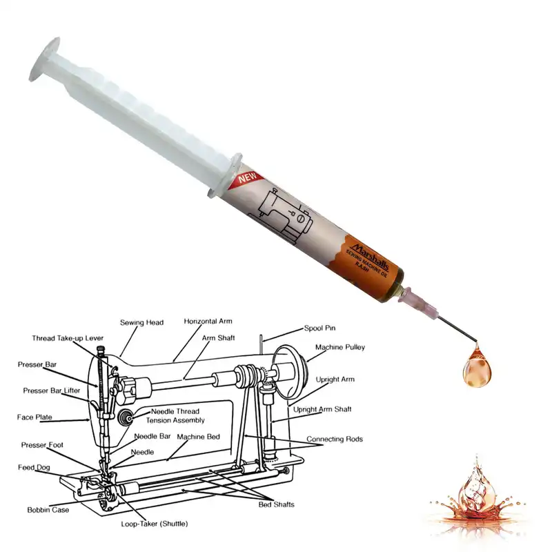 روغن چرخ خياطي مدل مارشالز كد 5ML بسته 3 عددي