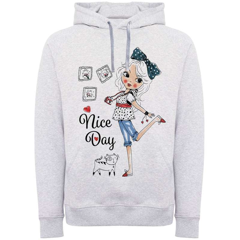 هودی زنانه مدل دختر عکاس F818