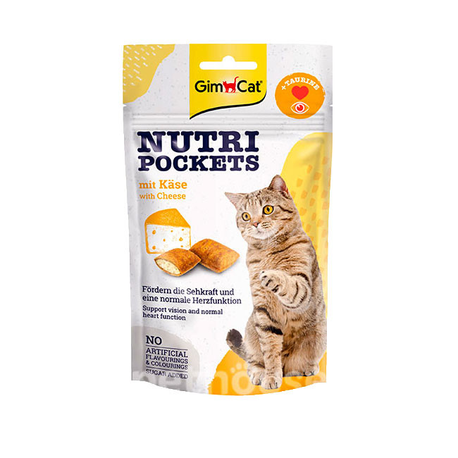 تشویقی گربه جیم کت مدل طعم پنیری وزن 60 گرم