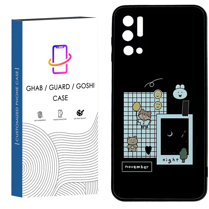 کاور قاب گارد گوشی طرح دخترانه کد 53 - TPU مناسب برای گوشی موبایل شیائومی Redmi Note 10 5G