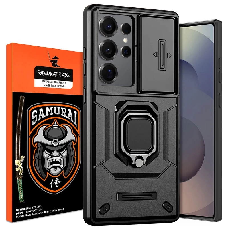 کاور سامورایی مدل Shockproof مناسب برای گوشی موبایل سامسونگ Galaxy S25 Ultra