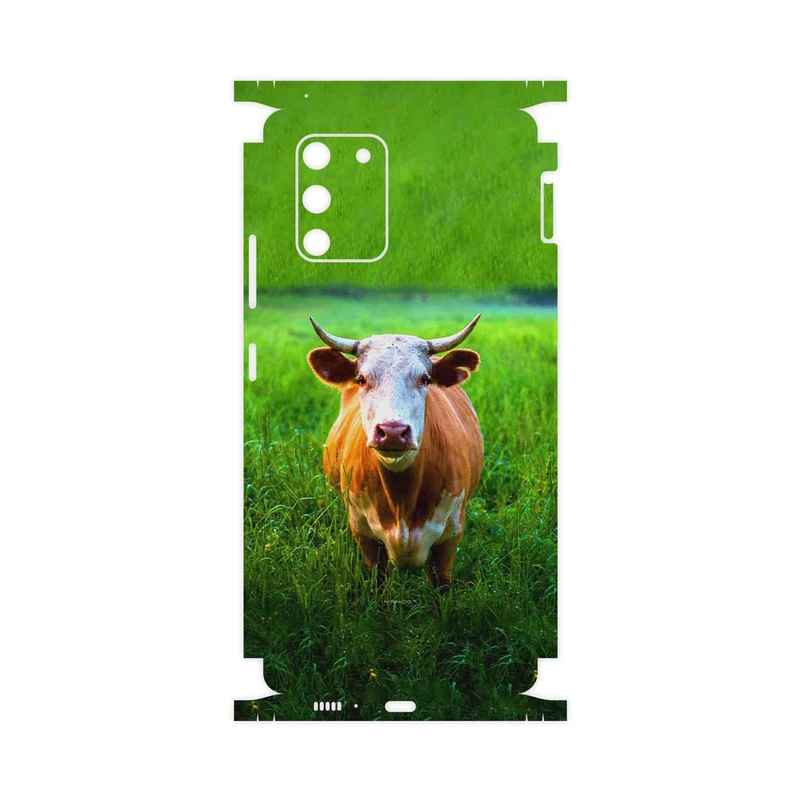 برچسب پوششی ماهوت مدل Cow-FullSkin مناسب برای گوشی موبایل سامسونگ Galaxy S10 Lite