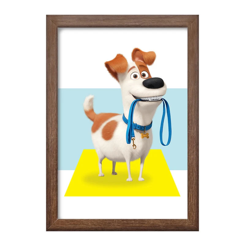 تابلو خندالو طرح زندگی پنهان حیوانات خانگی The Secret Life of Pets  کد 10679