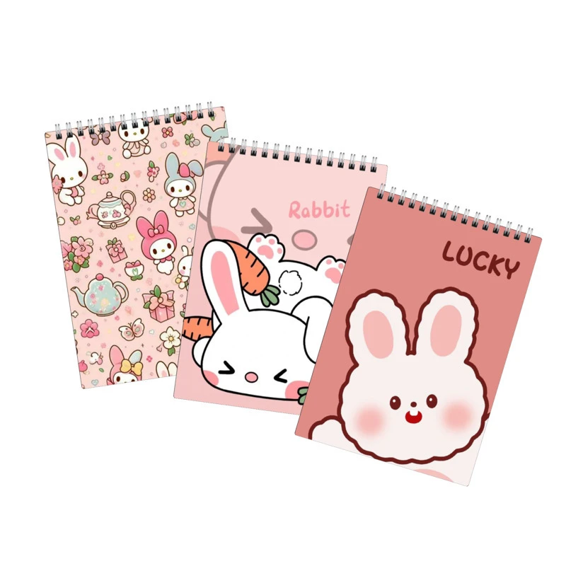 دفتر نقاشی 40 برگ لالالی لو طرح خرگوش فانتزی کد 69 مجموعه 3 عددی