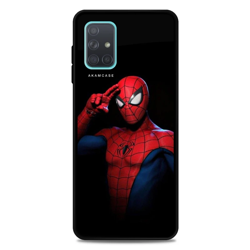 کاور آکام مدل AMC-WSGA71-SPIDER MAN6 مناسب برای گوشی موبایل سامسونگ Galaxy A71