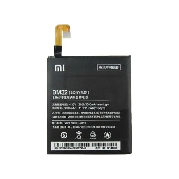  باتری موبایل مدل BM32 ظرفیت 3080 میلی آمپر ساعت مناسب برای گوشی موبایل شیائومی Mi 4 