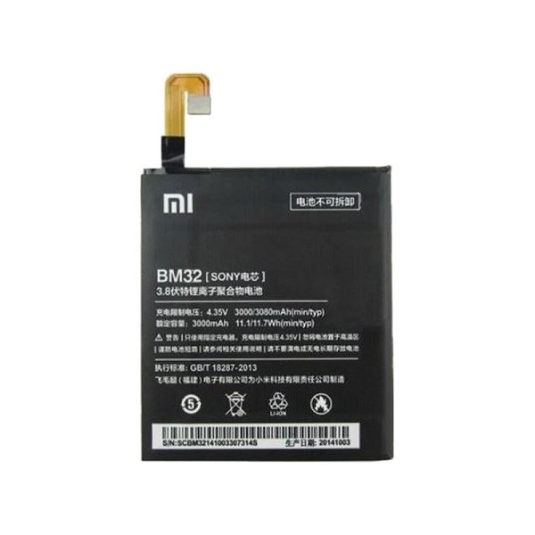  باتری موبایل مدل BM32 ظرفیت 3080 میلی آمپر ساعت مناسب برای گوشی موبایل شیائومی Mi 4 