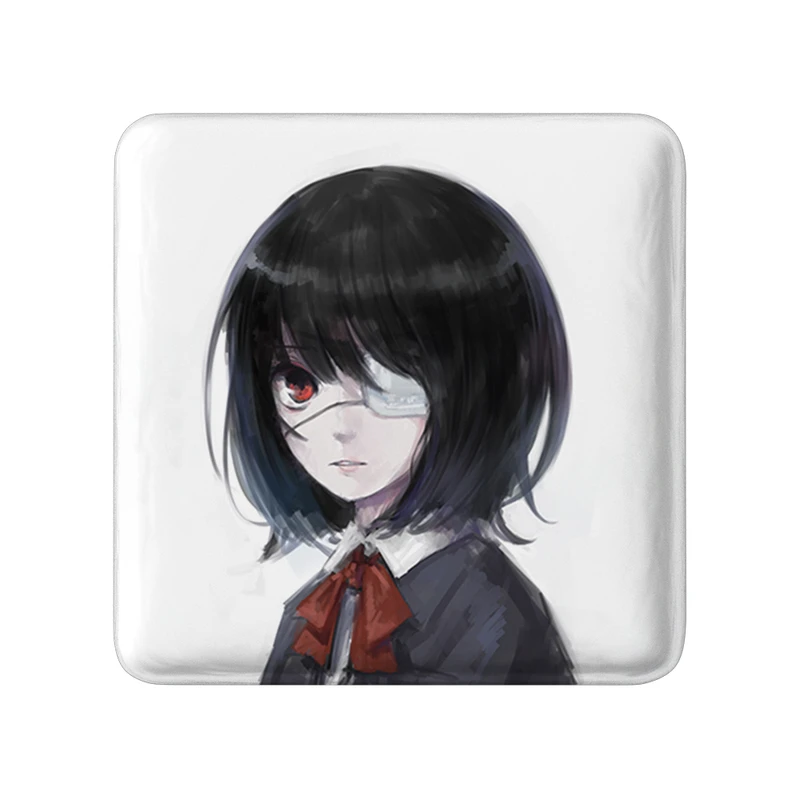 مگنت خندالو طرح میساکی می انیمه دیگری مدل مربعی کد 32001