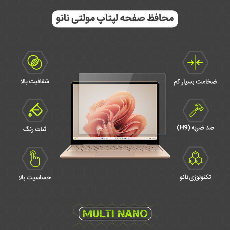 محافظ صفحه نمایش مولتی نانو مدل X-S1N مناسب برای لپ تاپ 15.6 اینچ