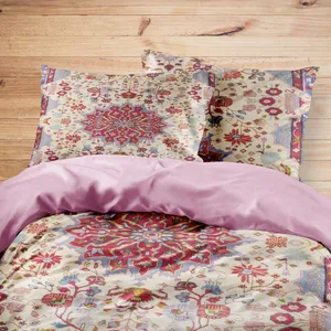 سرویس روتختی مدوپد طرح فرش نهاوند مدل C-Nahavand35 یک نفره 4 تکه