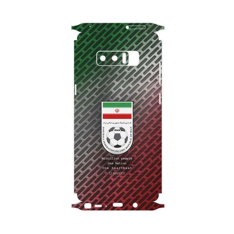 برچسب پوششی ماهوت مدل Iran-National-Football-Team-FullSkin مناسب برای گوشی موبایل سامسونگ Galaxy Note8