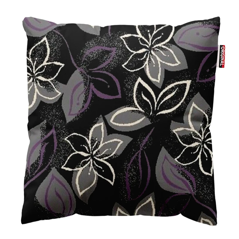  کوسن پاد آفرین طرح گل کد 1426 سایز 30*30 سانتی متر