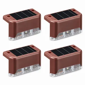 چراغ پارکی خورشیدی مدل Solar Deck بسته 4 عددی