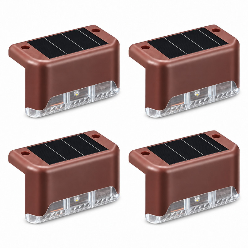 چراغ پارکی خورشیدی مدل Solar Deck بسته 4 عددی