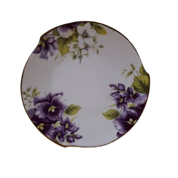 پیش دستی شرکت صنایع چینی تقدیس طرح بنفشه بسته 6 عددی