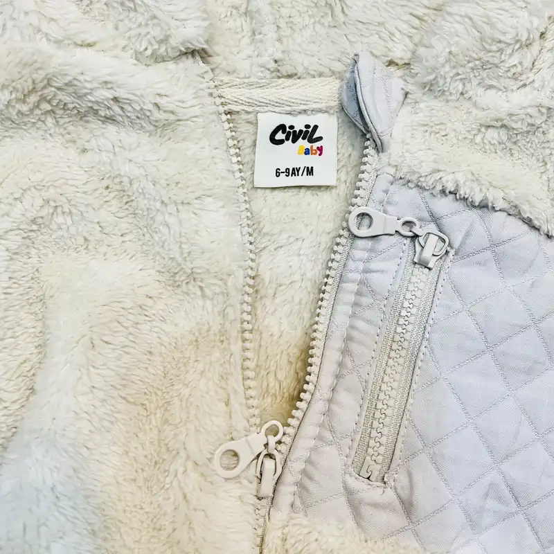 سویشرت نوزادی سی ویل مدل زیپ دار