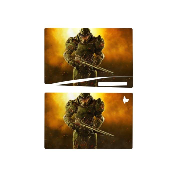 برچسب پلی استیشن 5 مدل Doom