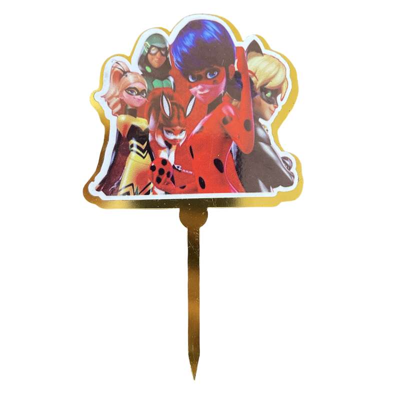 تاپر تزیین کیک مدل دختر کفش دوزکی کد 4490