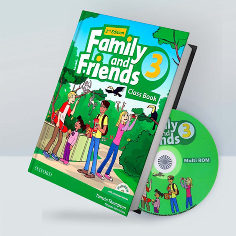 کتاب Family and Friends 3 اثر Tamzin Thompson and Naomi Simmons انتشارات الوندپویان