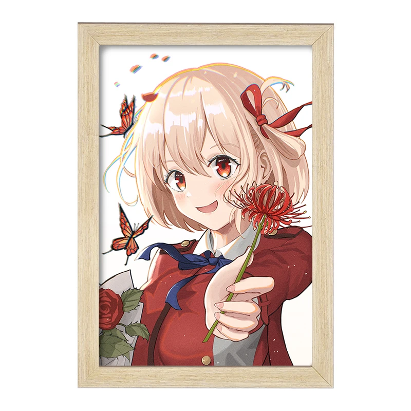 تابلو خندالو مدل چیساتو انیمه لیکوریس ریکویل Lycoris Recoil  کد 23005