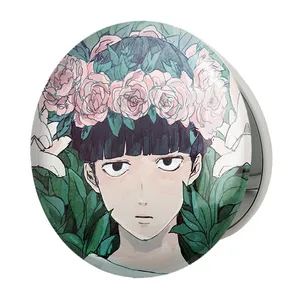 آینه جیبی خندالو طرح شییکو انیمه موب سایکو Mob Psycho 100 مدل تاشو کد 24471 