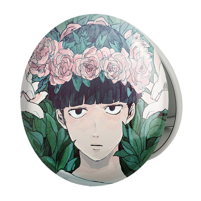 آینه جیبی خندالو طرح شییکو انیمه موب سایکو Mob Psycho 100 مدل تاشو کد 24471 