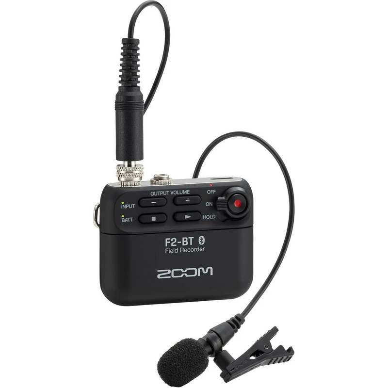 ضبط‌کننده حرفه‌ای صدا زوم مدل F2-BT/BLACK
