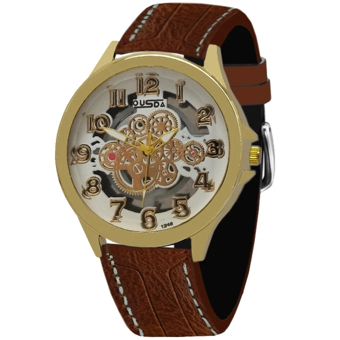 ساعت مچی عقربه‌ای مردانه کوارتز مدل کلاسیک کد motor-s1