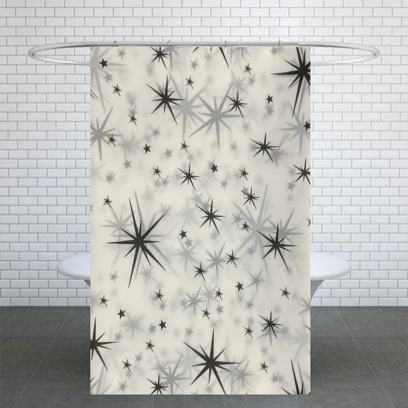 پرده حمام کد PH376 سایز 180x200 سانتی متر