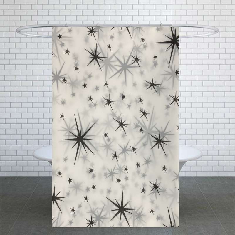 پرده حمام کد PH376 سایز 180x200 سانتی متر پرده حمام کد PH376 سایز 180x200 سانتی متر