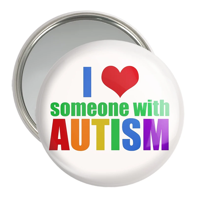 آینه جیبی خندالو مدل اتیسم Autism کد 26720