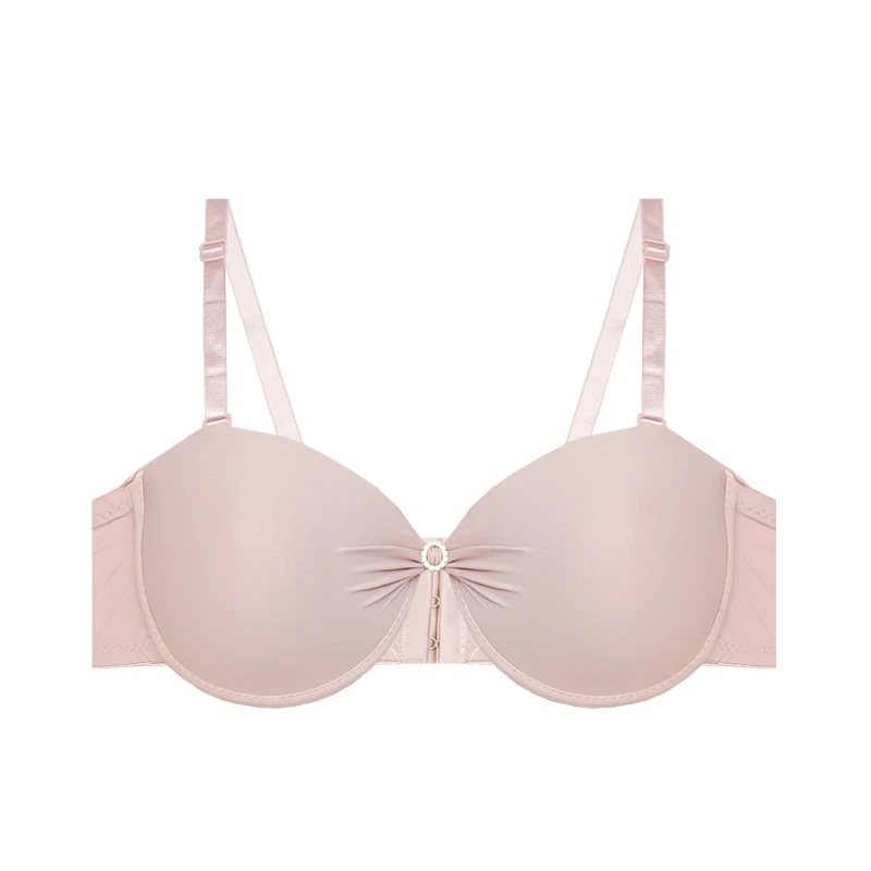 سوتین زنانه مدل دکلته اسفنجی نیم جک کد GG-26091-1