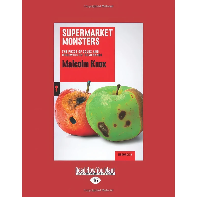 کتاب Supermarket Monsters اثر Malcolm Knox انتشارات تازه‌ها