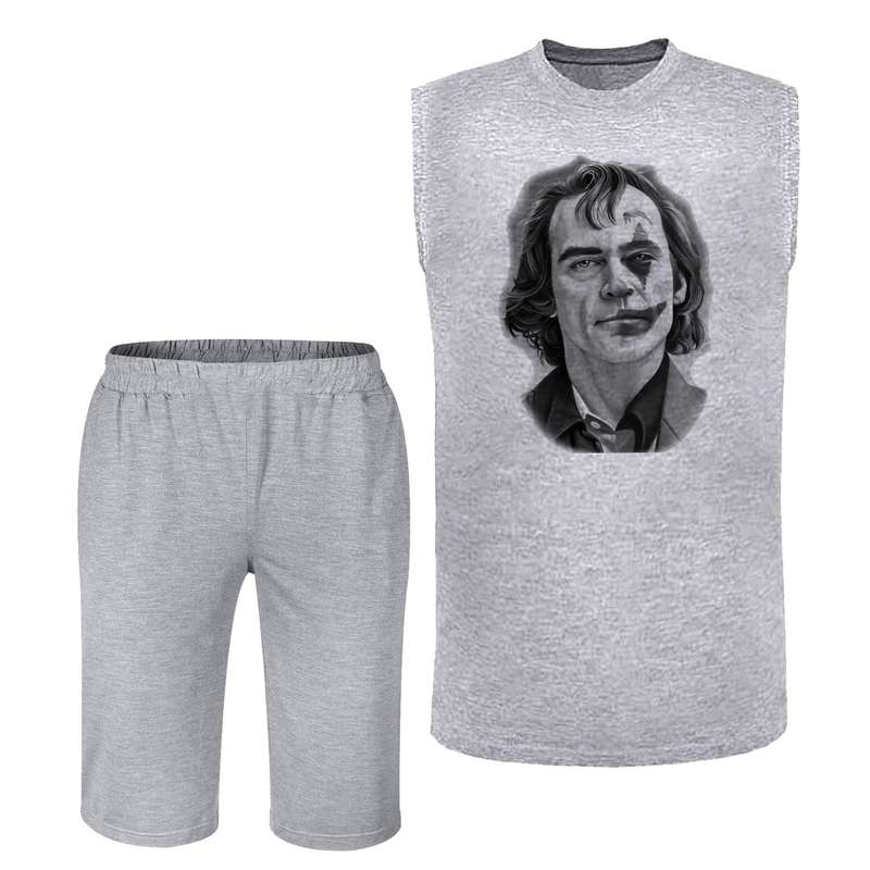 ست تاپ و شلوارک مردانه مدل JOKER کد J54